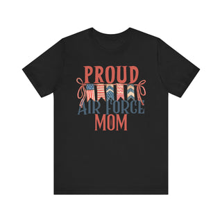 Proud Air Force Mom Tee, Unisex Tee, Military Family Shirt, Support Our Troops Gift, Patriotic...