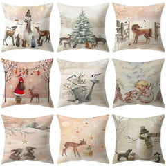 Merry Christmas Pillow Covers