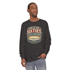 Made in the Sixties Long Sleeve Tee — Vintage 60s Retro Graphic Shirt