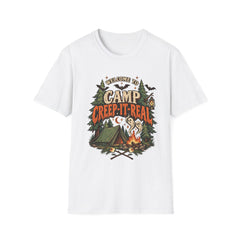 Camp Creep-It-Real T-Shirt — Welcome to Camp Halloween Graphic Tee- BP