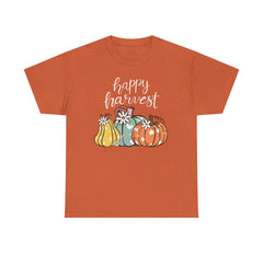 Happy Fall Essential Tee with Pumpkins