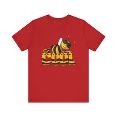 Bee Cool -Unisex Short Sleeve Tee - Fun, Casual Summer T-Shirt