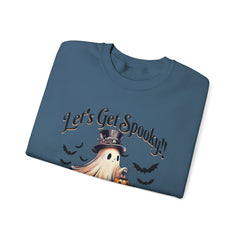 Spooky Ghost Crewneck Sweatshirt, Funny Halloween Sweatshirt, Cozy Fall Fashion, Unisex Sweater, Ghost Lover Gift