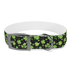 Dog Collar - St Patrick's Day Clover Design