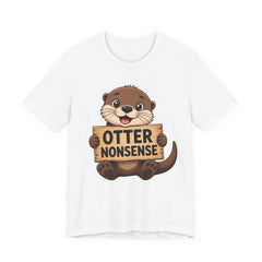 Otter Nonsense T-Shirt — Cute Otter Pun Tee