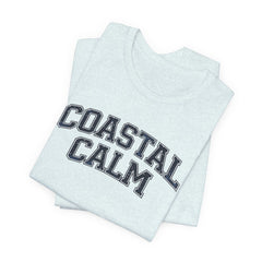 Coastal Calm Tee — Relaxed Beach Vibes Short Sleeve Shirt