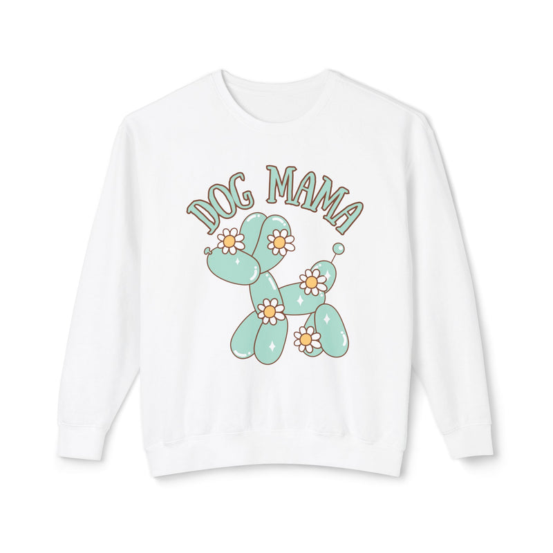 Dog Mama Crewneck Sweatshirt by Comfort Colors - Cozy Gift for Pet Lovers