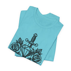 'In Gems We Trust' | Edgy Casual Wear, Gift for Rock Lovers, Men's & Women's Apparel, Perfect for Festivals