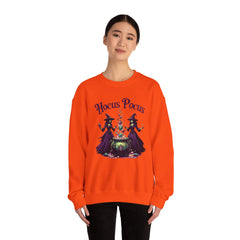 Hocus Pocus Sweatshirt, Cozy Halloween Apparel, Witchy Crewneck, Unisex Fall Fashion, Spooky Season Gifts, Stylish Fall Outfit