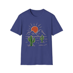 Desert Sunset T-Shirt — Cactus Mountain Graphic Tee