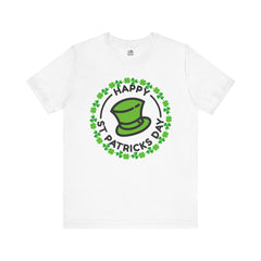 Happy St. Patrick's Day Unisex Tee - Leprechaun Hat