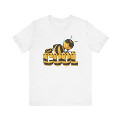Bee Cool -Unisex Short Sleeve Tee - Fun, Casual Summer T-Shirt