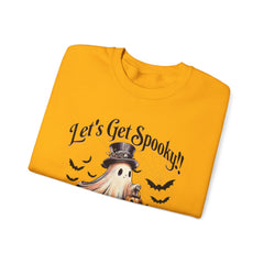 Spooky Ghost Crewneck Sweatshirt, Funny Halloween Sweatshirt, Cozy Fall Fashion, Unisex Sweater, Ghost Lover Gift
