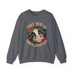 Christmas Cow Sweatshirt