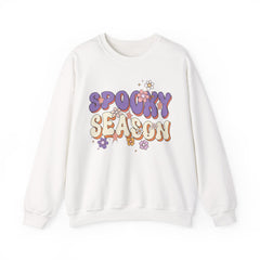 Spooky Season Crewneck Sweatshirt, Unisex Fall Apparel, Halloween Fashion, Cozy Sweatshirt, Autumn Gift Idea, Seasonal Clothing