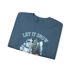 Let It Snow Somewhere Else - Winter  - Sweatshirt - Blue Design
