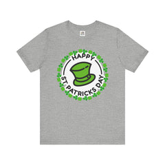 Happy St. Patrick's Day Unisex Tee - Leprechaun Hat