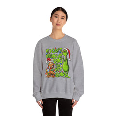 If I Can’t Bring My Dog I’m Not Going - Dr. Seuss Grinch Christmas Sweatshirt