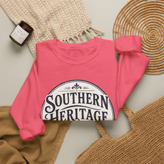 Southern Heritage Crewneck Sweatshirt — Vintage Magnolia Graphic