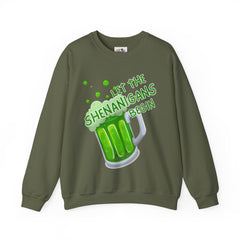 St. Patrick's Day Unisex Crewneck Sweatshirt - Let the Shenanigans Begin