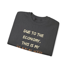 Halloween Humor Crewneck Sweatshirt, Funny Sweatshirt, Unisex Halloween Apparel, Costume Sweatshirt, Fall Fashion, Gift Idea