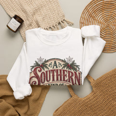 Southern Kind of Winter Crewneck Sweatshirt- Christmas