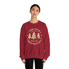 Farm Fresh Christmas Tree Sweatshirt – Cute Cookie Tree Holiday Crewneck