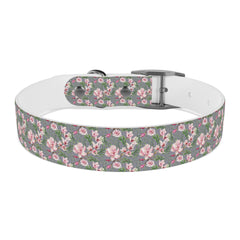 Dog Collar- Pink Flowers