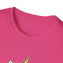 "If I Were a Unicorn I Would Stab You With My Horn" Funny Graphic Tee