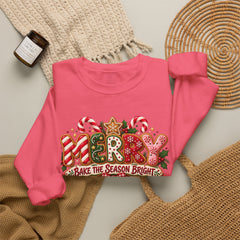 Christmas Cookie 'Make The Season Bright' Crewneck Sweatshirt