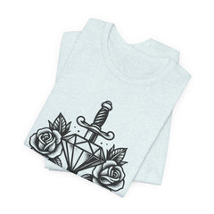 'In Gems We Trust' | Edgy Casual Wear, Gift for Rock Lovers, Men's & Women's Apparel, Perfect for Festivals
