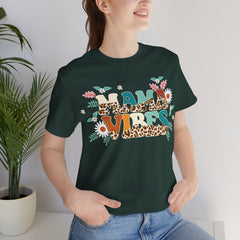 Tropical Mama Vibes Unisex Jersey Tee - Perfect for Summer & Holidays