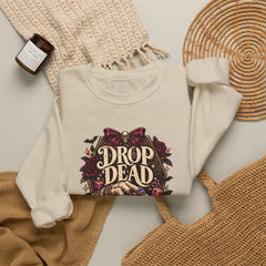 “Drop Dead Gorgeous” Gothic Hand Illustration w/rings- Jewelry Reveals