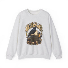Nevermore Raven Crewneck Sweatshirt- Halloween Vibes