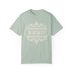 WHISKEY - Victorian label - T-shirt - Military Branches, Right to Bear Arms, American Flag