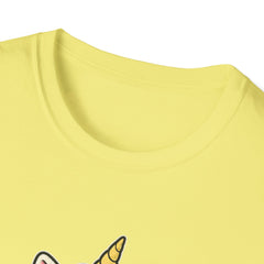 "If I Were a Unicorn I Would Stab You With My Horn" Funny Graphic Tee