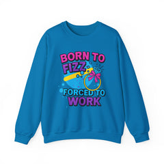 Born to Fizz - Forced to Work - Crewneck Sweatshirt | Jewelry Reveals, Fizz, Relaxed Style