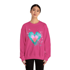 Watercolor Hearts - Valentine's Day Sweatshirt