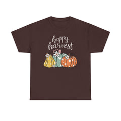 Happy Fall Essential Tee with Pumpkins