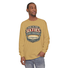 Made in the Sixties Long Sleeve Tee — Vintage 60s Retro Graphic Shirt