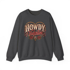 Howdy Valentine Crewneck Sweatshirt