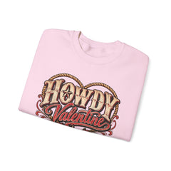 Howdy Valentine Crewneck Sweatshirt