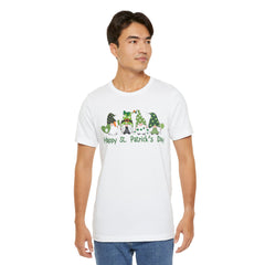 St. Patrick's Day Gnoming Around Unisex Tee