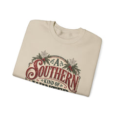 Southern Kind of Winter Crewneck Sweatshirt- Christmas