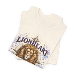 Lionheart T-Shirt — "Let Your Heart Lead" Lion Graphic Tee