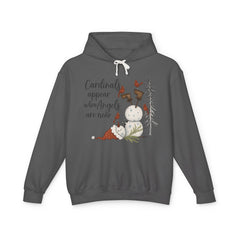 Inspirational Hoodie: Cardinals Appear When Angels Are Near - Comfort Colors