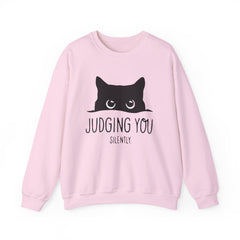 Cat - Judging You Silently Crewneck Sweatshirt