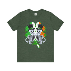 St. Patrick's Day Dead Man Cheers Tee - Unisex Short Sleeve Shirt