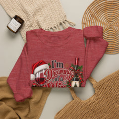 "I'm Dreaming of a Wine Christmas" Holiday Crewneck