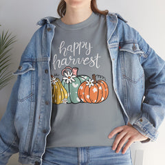 Happy Fall Essential Tee with Pumpkins